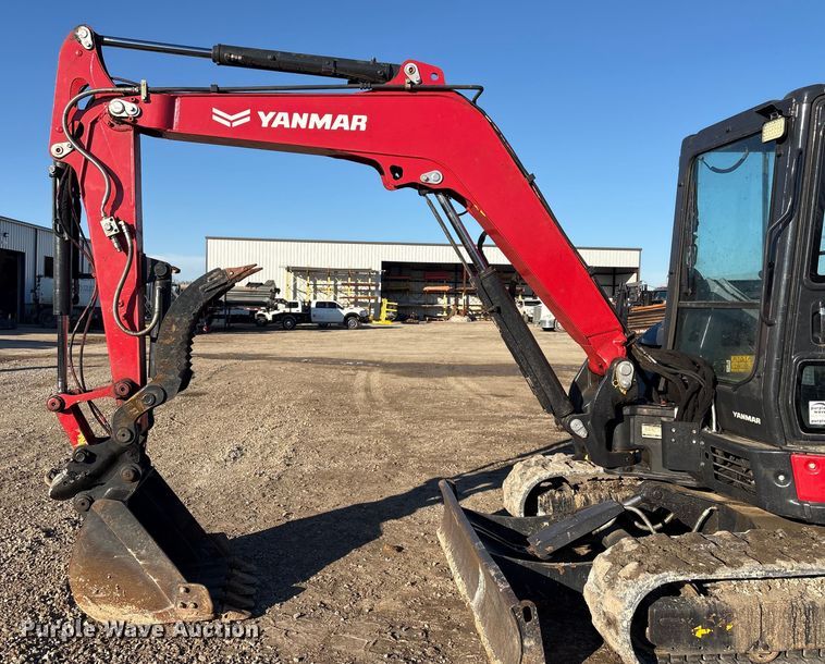 image for item FI0073 Yanmar VIO55-6A mini excavator