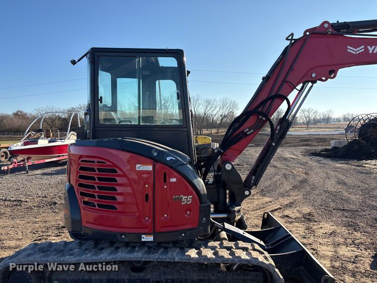 image for item FI0073 Yanmar VIO55-6A mini excavator