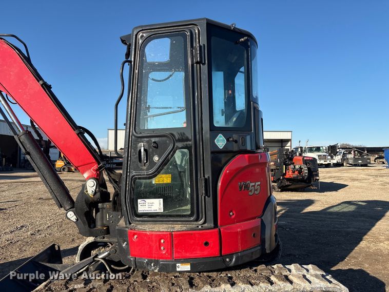 image for item FI0073 Yanmar VIO55-6A mini excavator