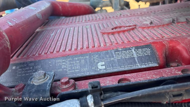 image for item FI0076 2018 Kenworth T880 dump truck