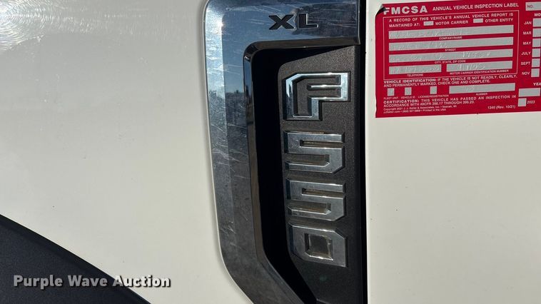 image for item FI0078 2018 Ford F550 bucket truck