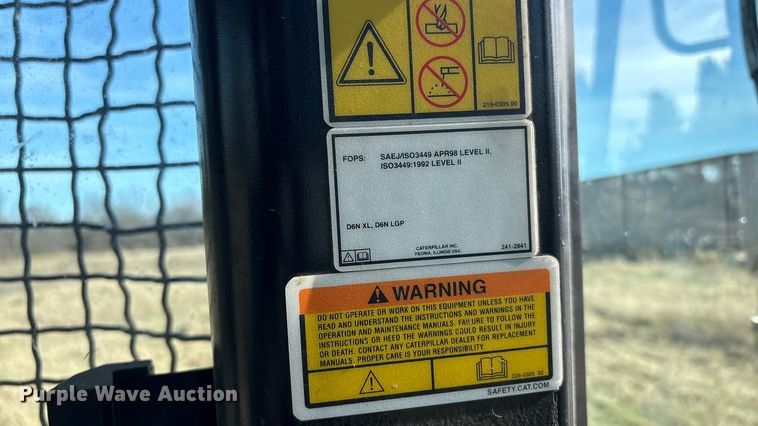 image for item FI0080 2008 Caterpillar D6N XL dozer
