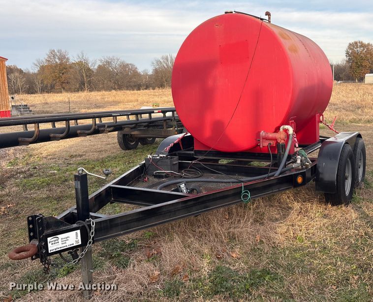 image for item FI0084 Shop built tank trailer