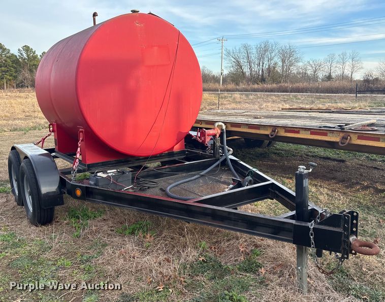 image for item FI0084 Shop built tank trailer