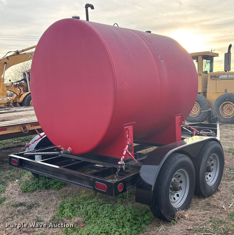 image for item FI0084 Shop built tank trailer