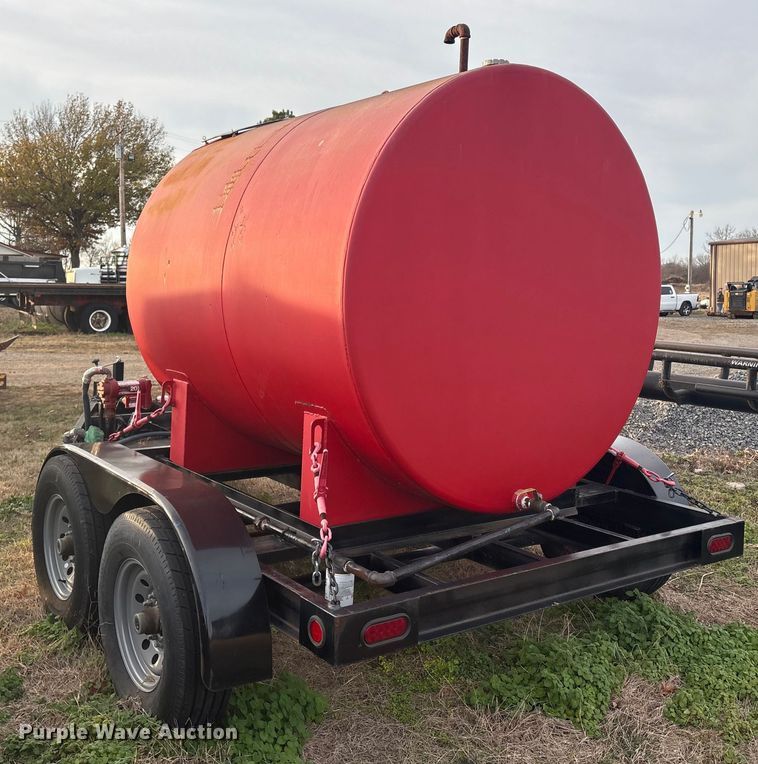 image for item FI0084 Shop built tank trailer