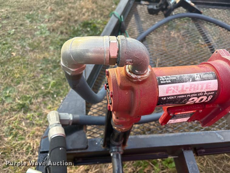 image for item FI0084 Shop built tank trailer