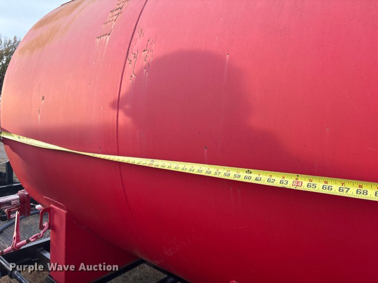 image for item FI0084 Shop built tank trailer