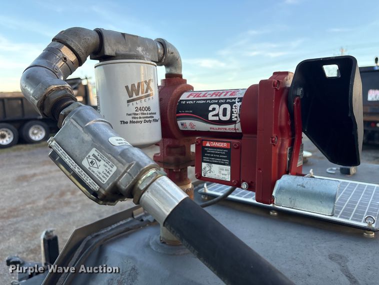 image for item FI0091 Shop built tank trailer