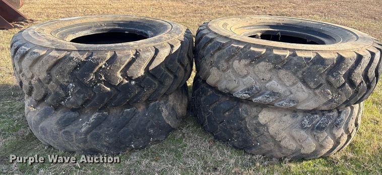 image for item FI0107 (4) 14.00R-24 tires