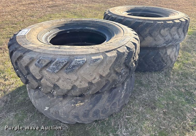image for item FI0107 (4) 14.00R-24 tires