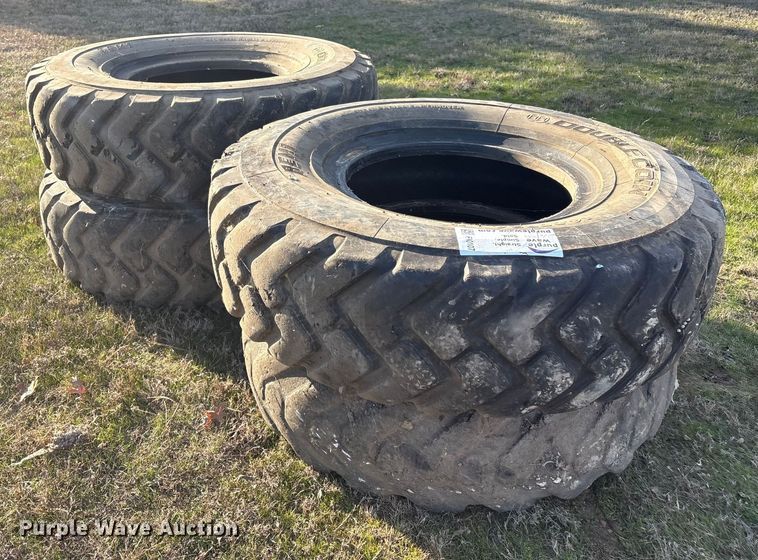 image for item FI0107 (4) 14.00R-24 tires