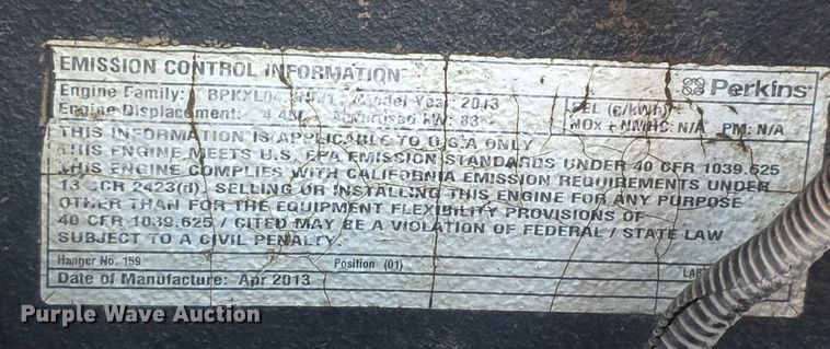 image for item FI0711 2013 Xtreme XR1045 telehandler