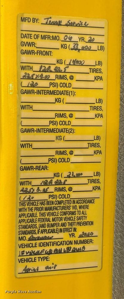 image for item FI1516 2021 Freightliner M2 bucket truck