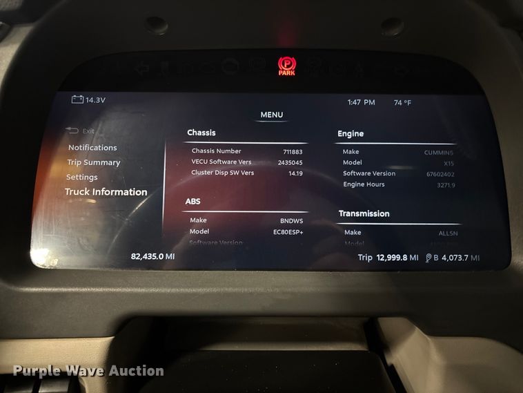 image for item FI1518 2025 Peterbilt 567 dump truck