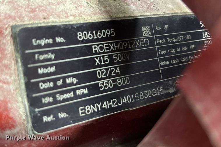 image for item FI1518 2025 Peterbilt 567 dump truck