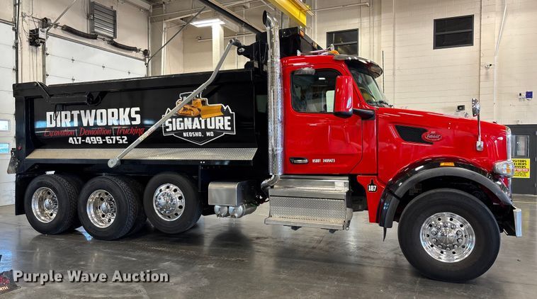 image for item FI1519 2025 Peterbilt 567 dump truck