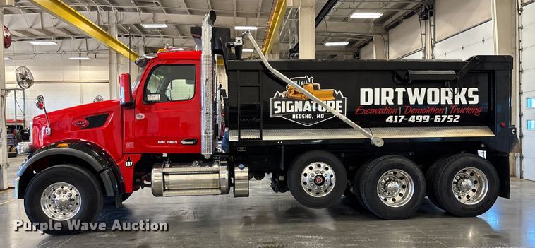 image for item FI1519 2025 Peterbilt 567 dump truck