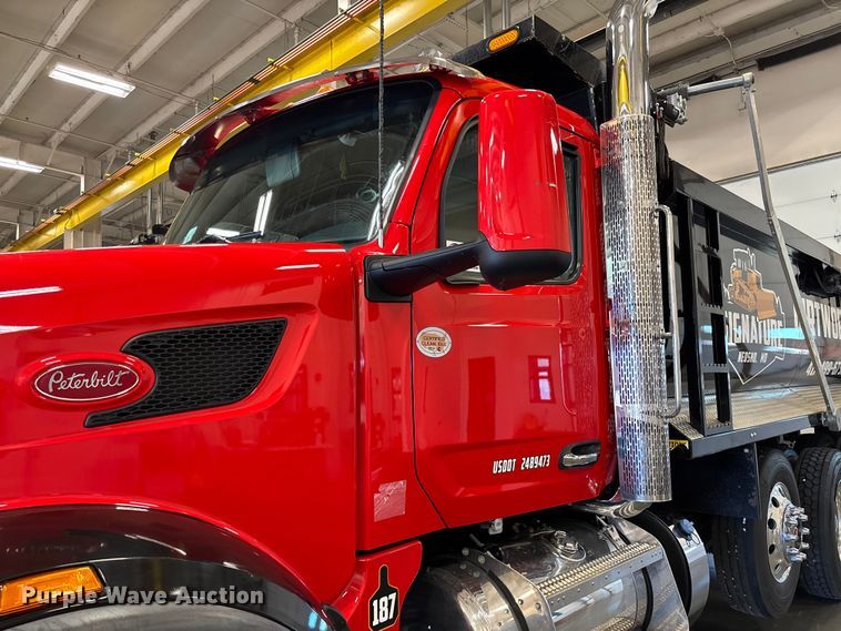 image for item FI1519 2025 Peterbilt 567 dump truck