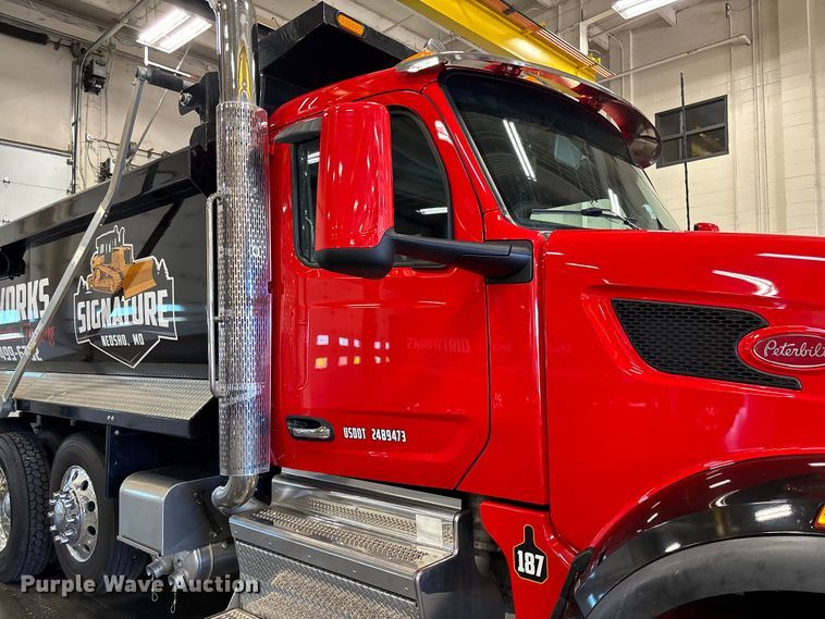 image for item FI1519 2025 Peterbilt 567 dump truck