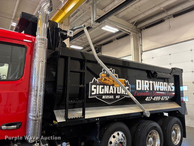 image for item FI1519 2025 Peterbilt 567 dump truck