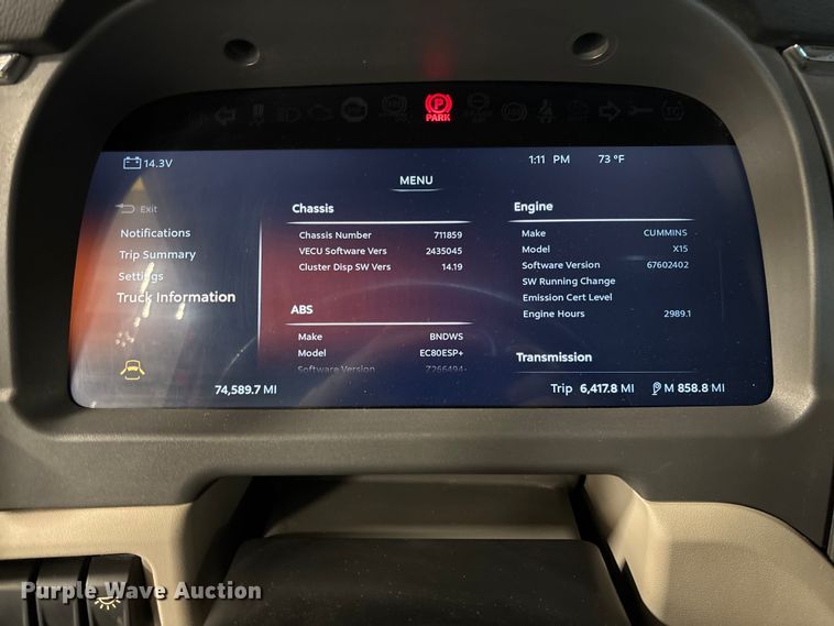 image for item FI1519 2025 Peterbilt 567 dump truck