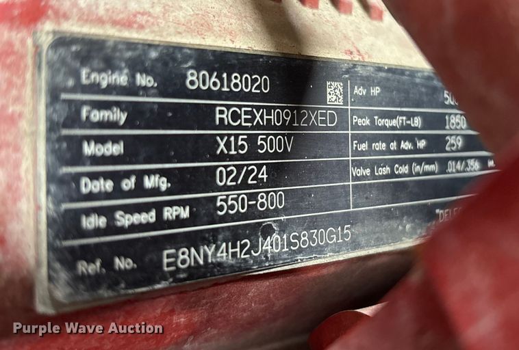 image for item FI1519 2025 Peterbilt 567 dump truck