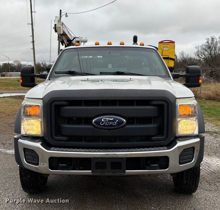 image for item FI1529 2012 Ford F550 Super Duty utility / service truck