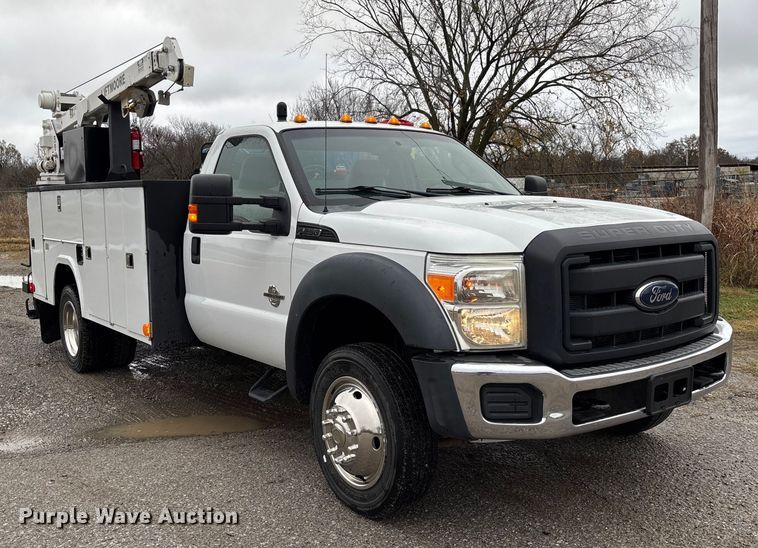 image for item FI1529 2012 Ford F550 Super Duty utility / service truck