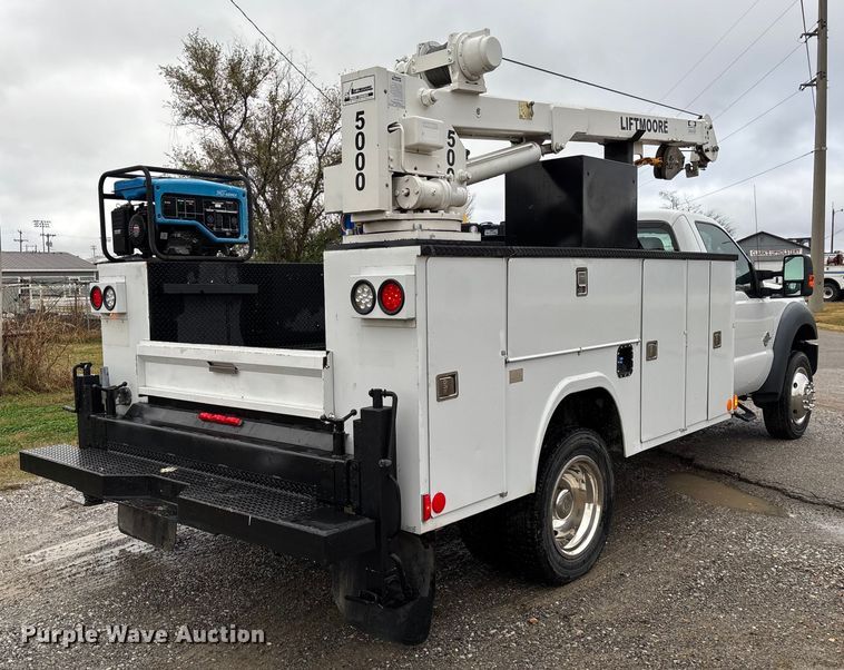 image for item FI1529 2012 Ford F550 Super Duty utility / service truck