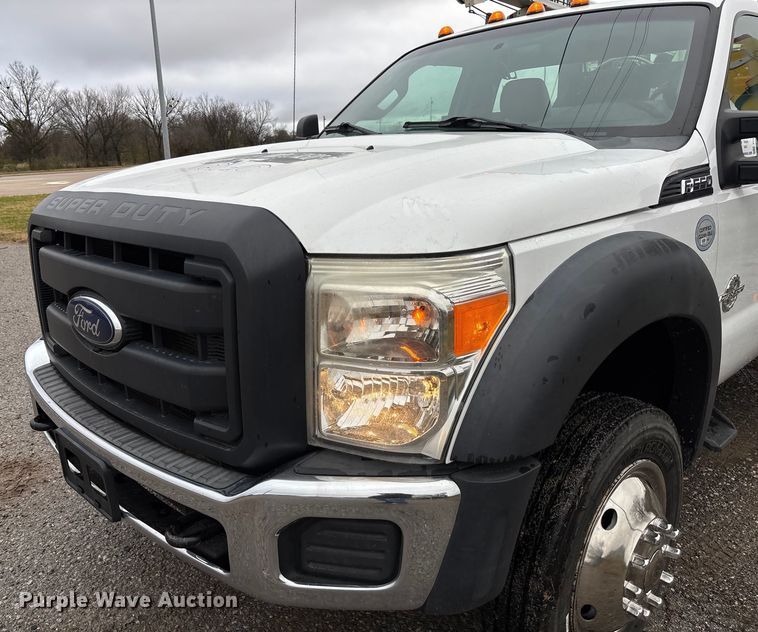 image for item FI1529 2012 Ford F550 Super Duty utility / service truck