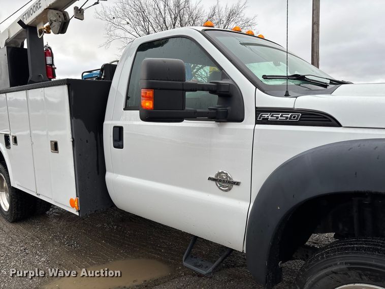 image for item FI1529 2012 Ford F550 Super Duty utility / service truck