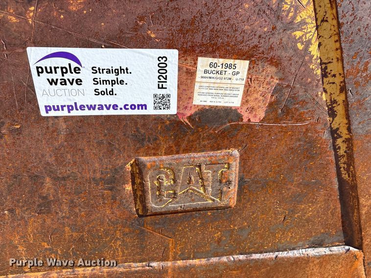 image for item FI2003 Caterpillar GP wheel loader bucket