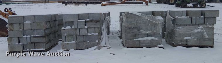 image for item FK0620 (12) pallets of cinder blocks