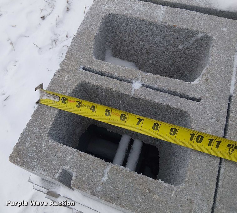 image for item FK0620 (12) pallets of cinder blocks