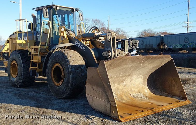CARGADOR FRONTAL 2009 JOHN DEERE 824K