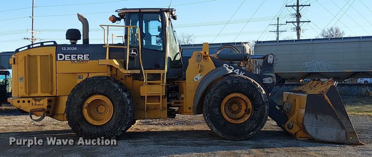 CARGADOR FRONTAL 2009 JOHN DEERE 824K