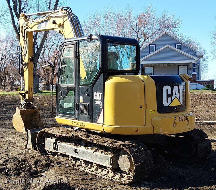 image for item FK0702 2018 Caterpillar 308E2 CR mini excavator