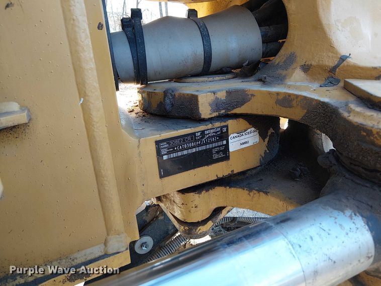 image for item FK0702 2018 Caterpillar 308E2 CR mini excavator