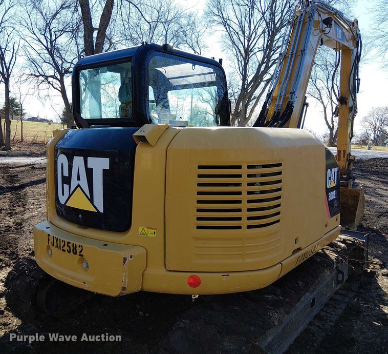 image for item FK0702 2018 Caterpillar 308E2 CR mini excavator