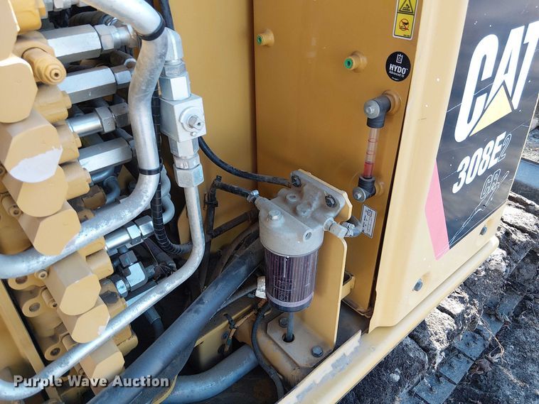 image for item FK0702 2018 Caterpillar 308E2 CR mini excavator