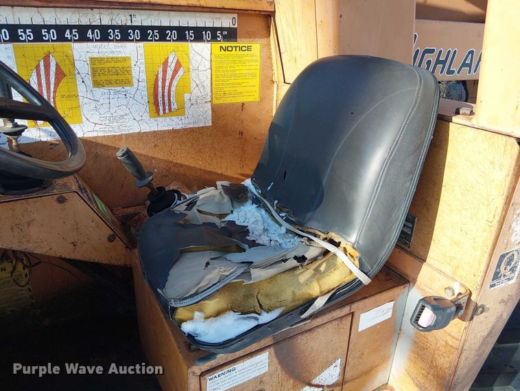 image for item FK0721 1995 Lull Highlander 844B telehandler