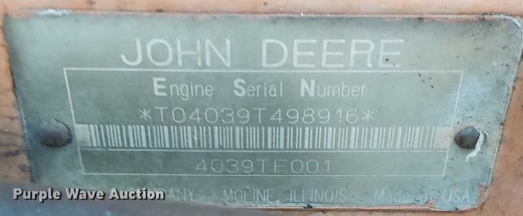 image for item FK0721 1995 Lull Highlander 844B telehandler