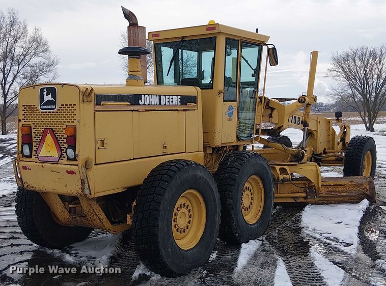 image for item FK0734 1993 John Deere 770B motor grader