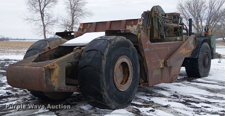 image for item FK0735 1985 Caterpillar 621B conventional scraper 