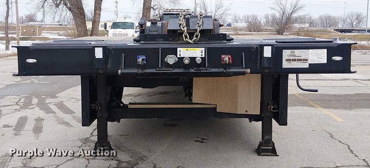 image for item FK0736 2019 Landoll 440B drop tilt deck equipment trailer