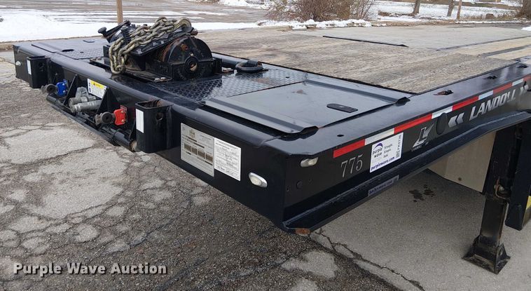 image for item FK0736 2019 Landoll 440B drop tilt deck equipment trailer