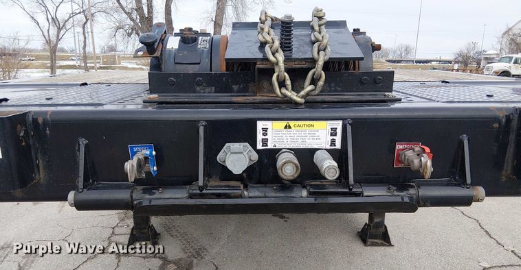 image for item FK0736 2019 Landoll 440B drop tilt deck equipment trailer