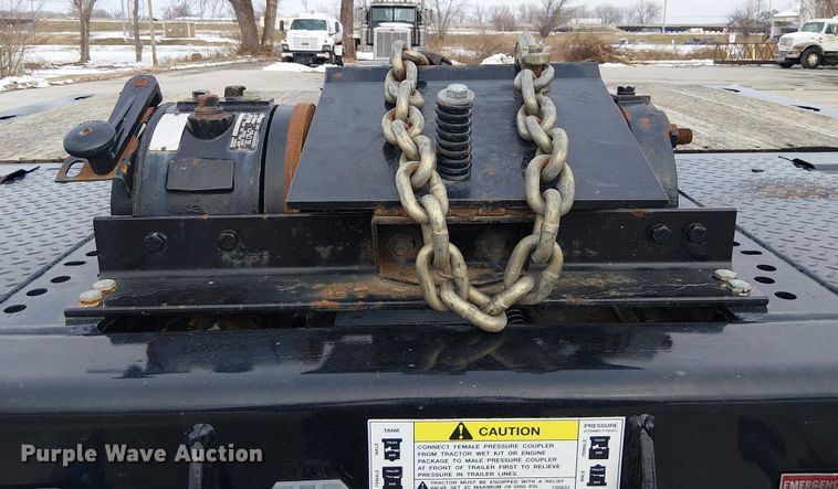 image for item FK0736 2019 Landoll 440B drop tilt deck equipment trailer