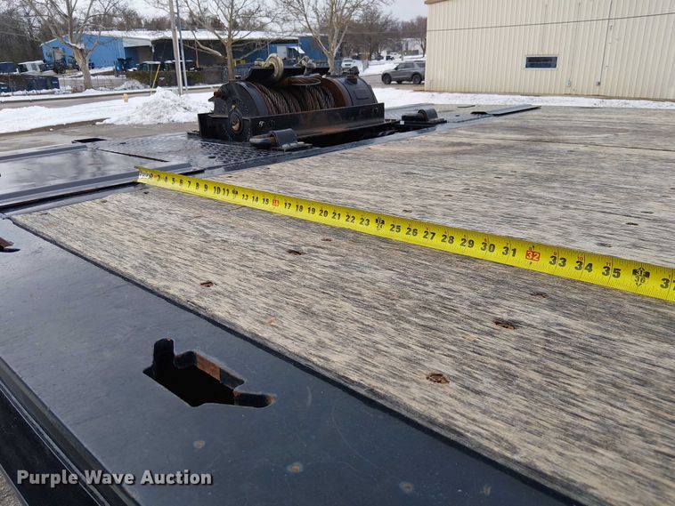 image for item FK0736 2019 Landoll 440B drop tilt deck equipment trailer